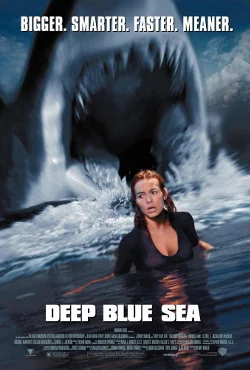 Poster film Deep Blue Sea (1999)
