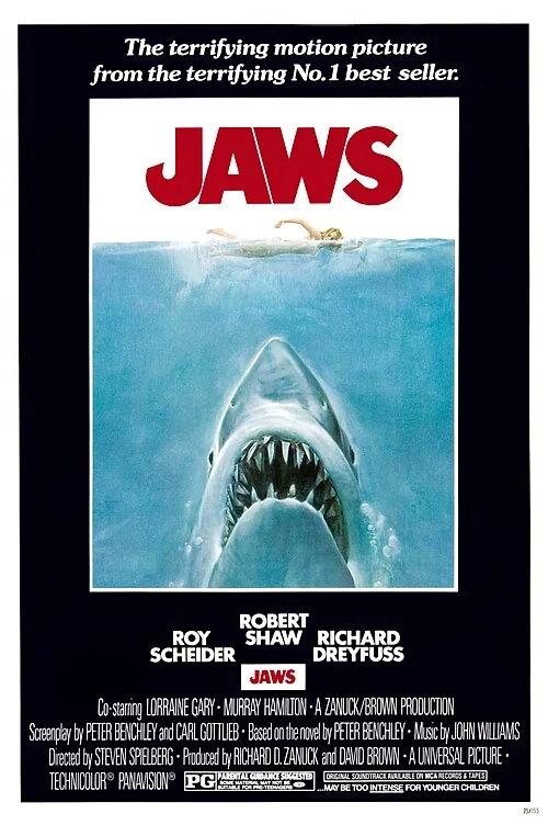 Poster film Jaws (1975)